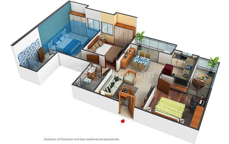 3 BHK Apartment 1361 Sq.ft. for Sale in Bailey Road, Patna