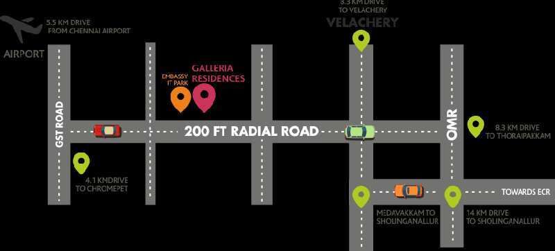 2 BHK Apartment 656 Sq.ft. for Sale in Pallavaram, Chennai