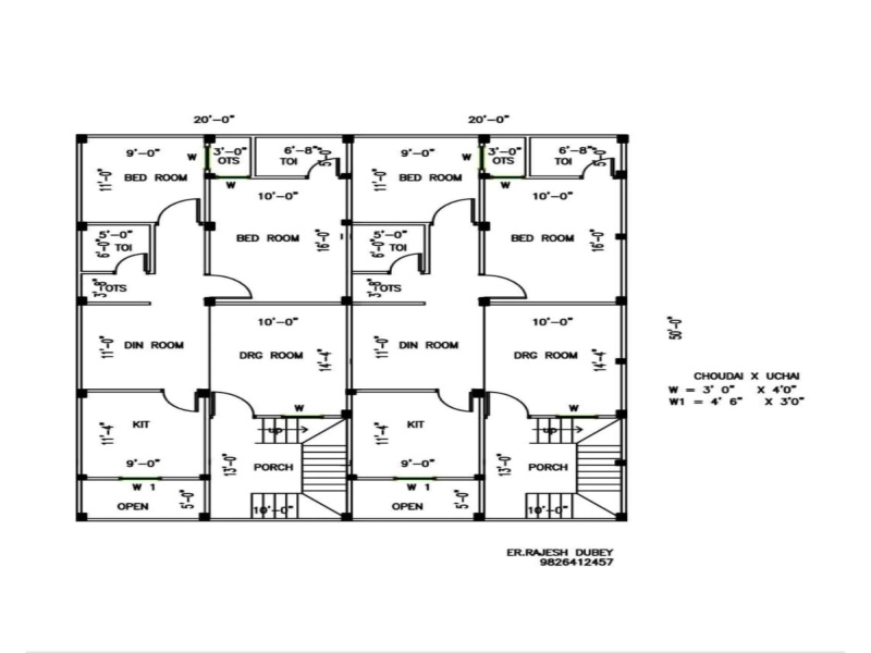 2 BHK 1000 Sq.ft. House for Sale in Shahpura, Jabalpur