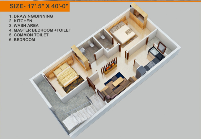 2 BHK 700 Sq.ft. House for Sale in Gadarwara, Narsinghpur