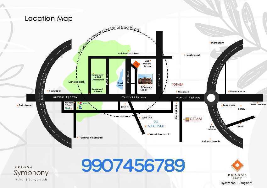  Residential Plot 187 Sq. Yards for Sale in Kandi, Sangareddy