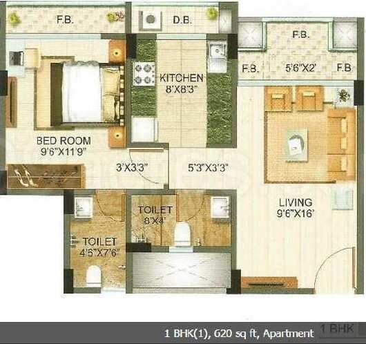  Residential Plot 680 Sq.ft. for Sale in Tirupati Nagar, Virar West, Mumbai