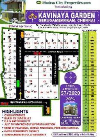  Residential Plot for Sale in Gerugambakkam, Chennai