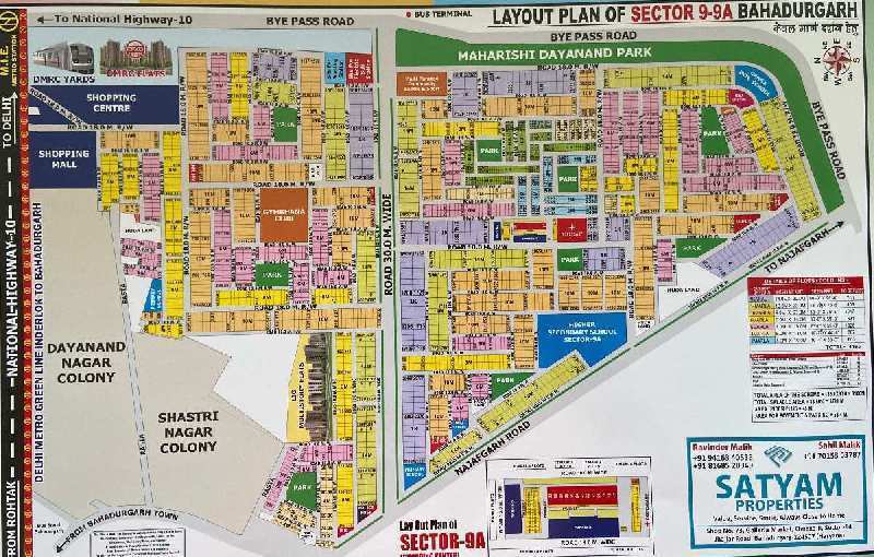  Residential Plot 350 Sq. Yards for Sale in Sector 9 Bahadurgarh