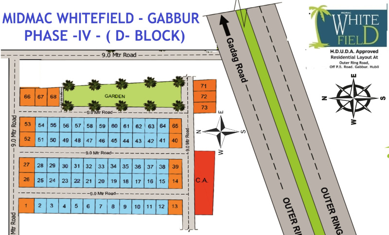  1163 Sq.ft. Residential Plot for Sale in Gabbur, Hubli