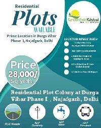  Residential Plot for Sale in Durga Vihar Phase 1, Najafgarh, Delhi