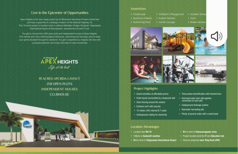  183 Sq. Yards Residential Plot for Sale in Gudavalli, Vijayawada