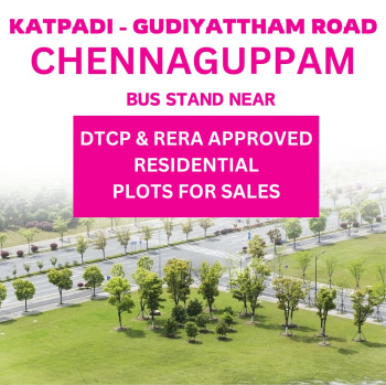  Residential Plot for Sale in Gudiyatham, Vellore