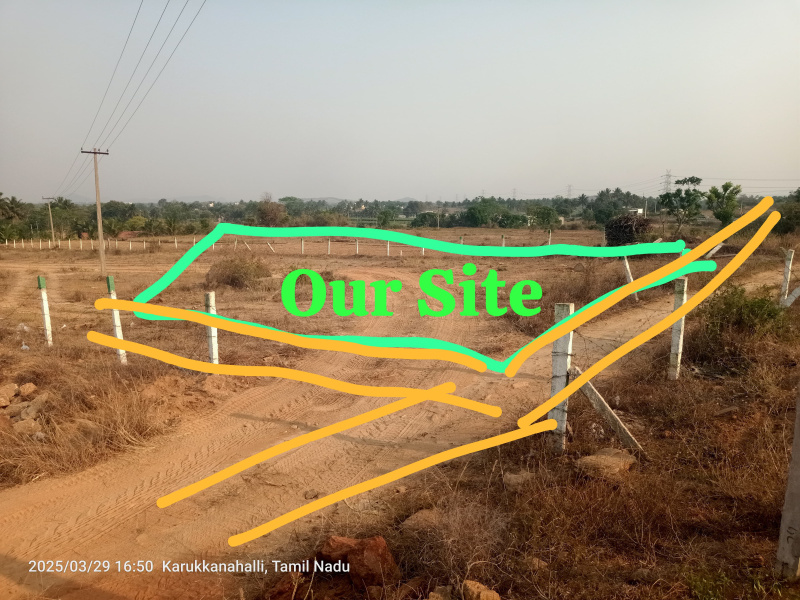  11 Cent Residential Plot for Sale in Kelamangalam Road, Hosur