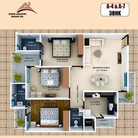 2 BHK Apartment 1509 Sq.ft. for Sale in Airport Road, Jaipur