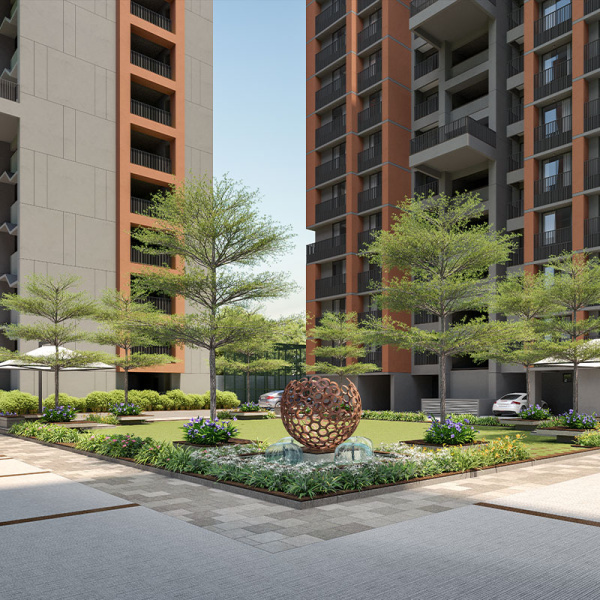 2 BHK Apartment 1273 Sq.ft. for Rent in South Bopal, Ahmedabad