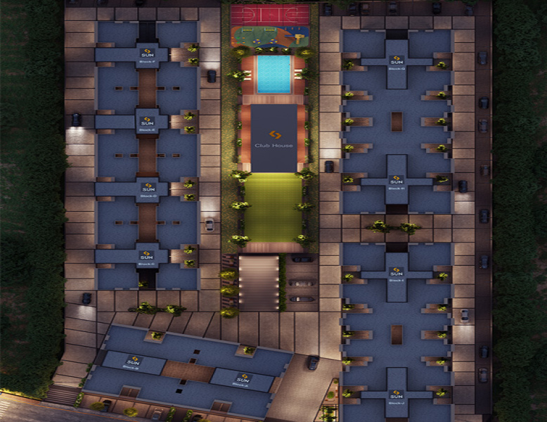 2 BHK 1084 Sq.ft. Apartment for Sale in Shela, Ahmedabad