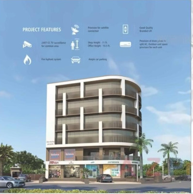  Showroom 1660 Sq.ft. for Rent in Science City, Ahmedabad