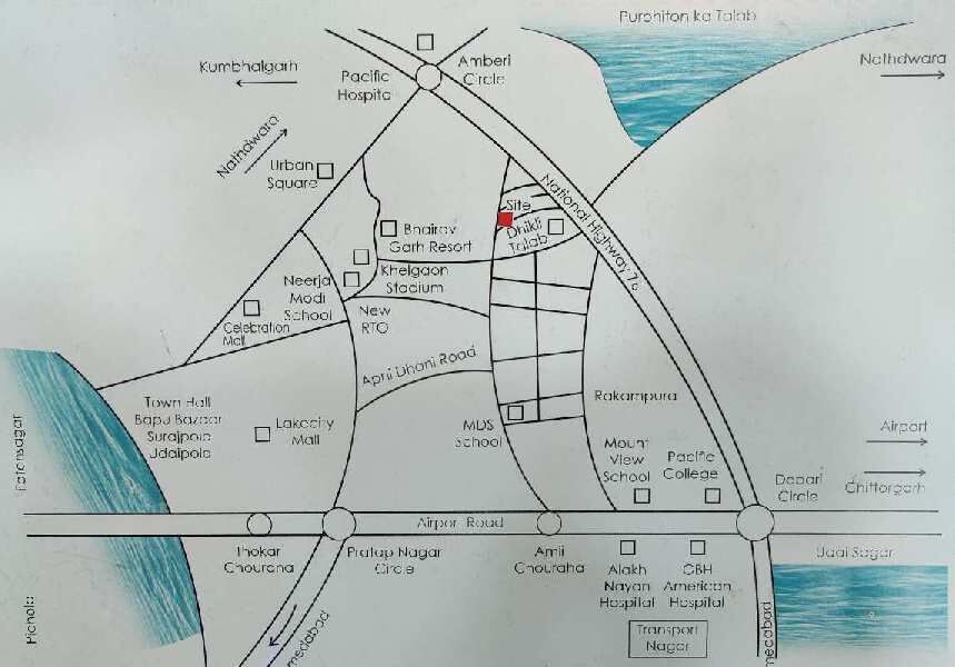 3 BHK Villa 1454 Sq.ft. for Sale in Dhikli, Udaipur