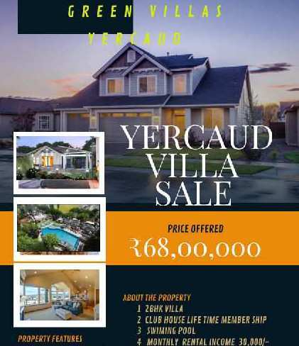 2 BHK House & Villa 5000 Sq.ft. for Sale in Yercaud, Salem