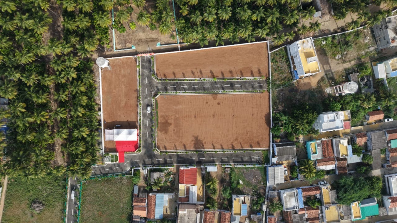  1200 Sq.ft. Residential Plot for Sale in Thindal, Erode