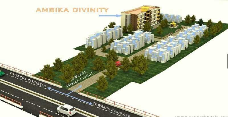 1 RK Apartment 737 Sq.ft. for Sale in Har Ki Pauri, Haridwar
