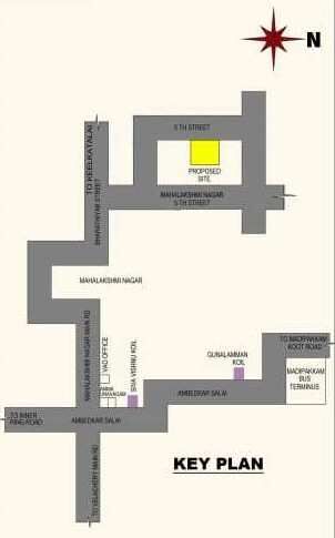 2 BHK Apartment 777 Sq.ft. for Rent in Madipakkam, Chennai