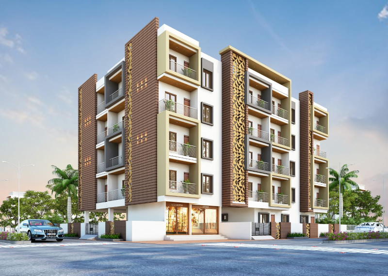 3 BHK Apartment 1400 Sq.ft. for Sale in Tukum, Chandrapur