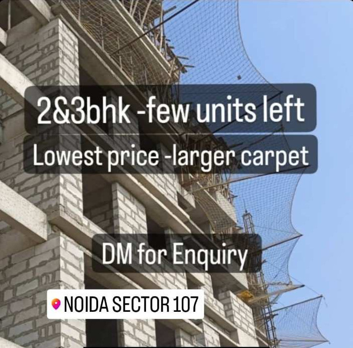 2 BHK Builder Floor 700 Sq.ft. for Sale in Sector 107 Noida