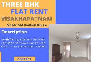 3 BHK Flat for Rent in Maharanipeta, Visakhapatnam
