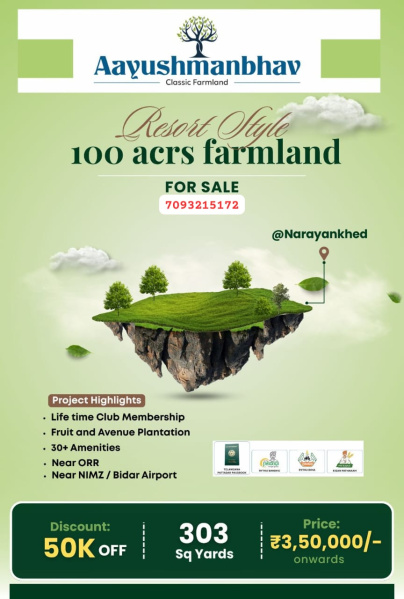  605 Sq. Yards Residential Plot for Sale in Warasiguda, Hyderabad