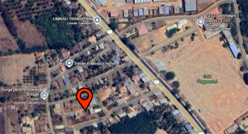  1200 Sq.ft. Residential Plot for Sale in Vinoba Nagar, Shimoga