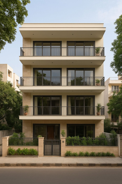 3 BHK Builder Floor 1800 Sq.ft. for Rent in Block A Defence Colony, Delhi