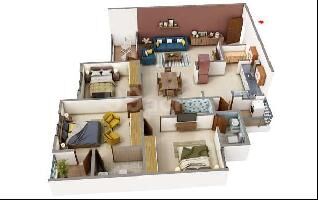 3 BHK Flat for Sale in Koba, Gandhinagar