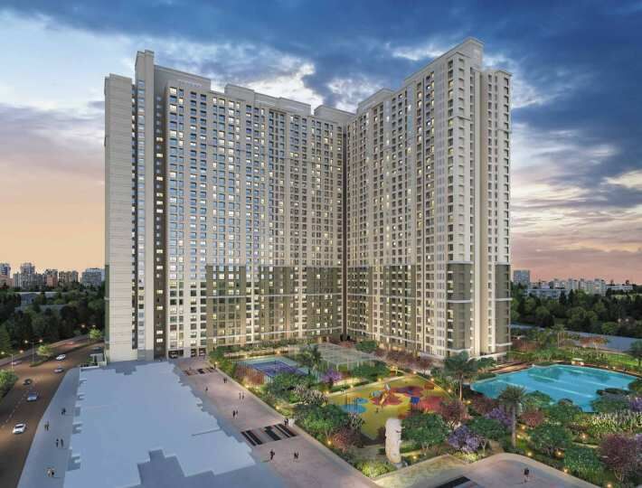 1 BHK Apartment 600 Sq.ft. for Sale in Balkum, Thane