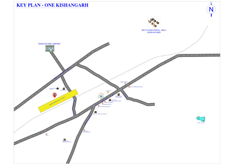  571 Sq.ft. Office Space for Sale in Kishangarh, Ajmer