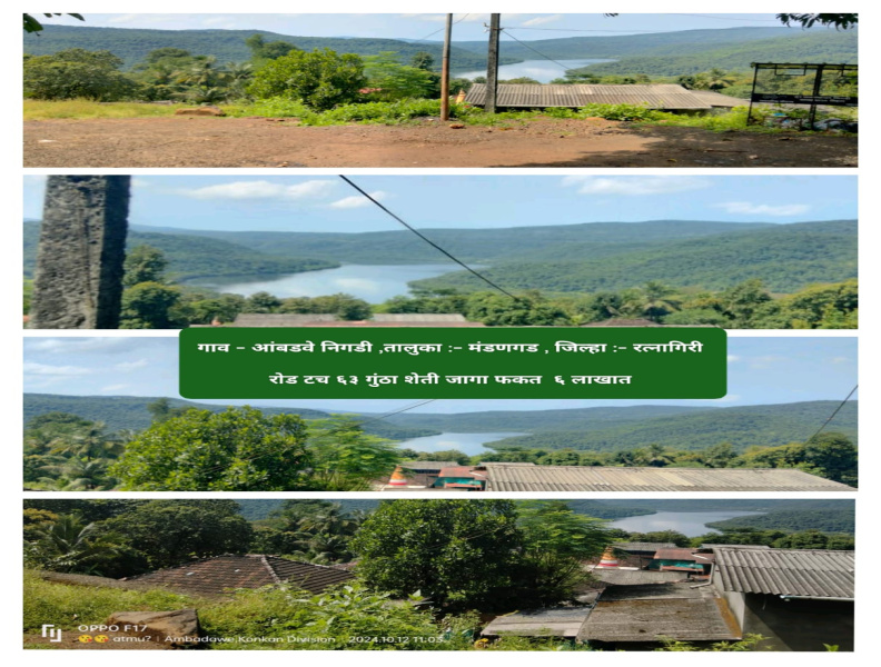  Agricultural Land 63 Guntha for Sale in Mandangad, Ratnagiri