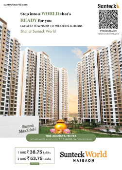 1.5 BHK Flat for Rent in Virar West, Mumbai
