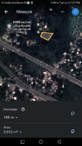  Residential Plot 38 Cent for Sale in Koratty, Thrissur