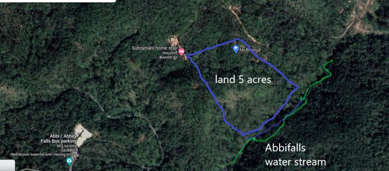  Agricultural Land 5 Ares for Sale in Coorg, Mysore