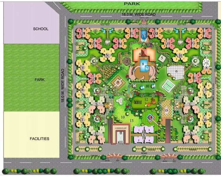 3 BHK Apartment 1835 Sq.ft. for Sale in Sector 78 Noida