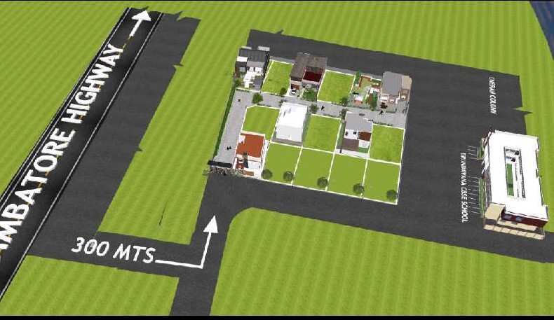 2 BHK Villa 1100 Sq.ft. for Sale in Karamadai, Coimbatore