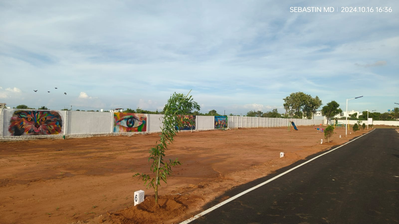  Residential Plot 1200 Sq.ft. for Sale in Allithurai, Tiruchirappalli