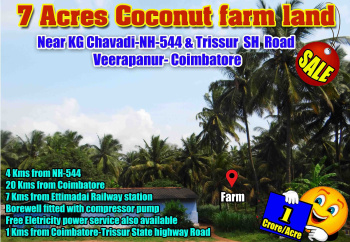  Agricultural Land for Sale in KK Chavadi, Coimbatore