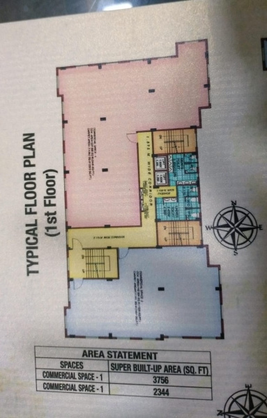 3 BHK Apartment 1244 Sq.ft. for Sale in Sagarbhanga, Durgapur