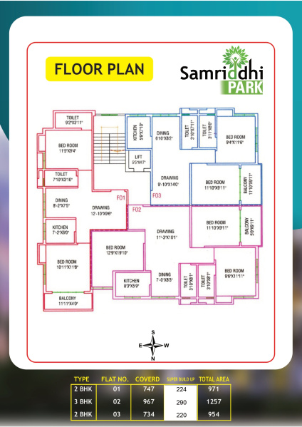 3 BHK Apartment 1257 Sq.ft. for Sale in Chelidanga, Asansol