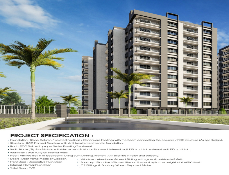 3 BHK Apartment 1233 Sq.ft. for Sale in Gopalmath, Durgapur