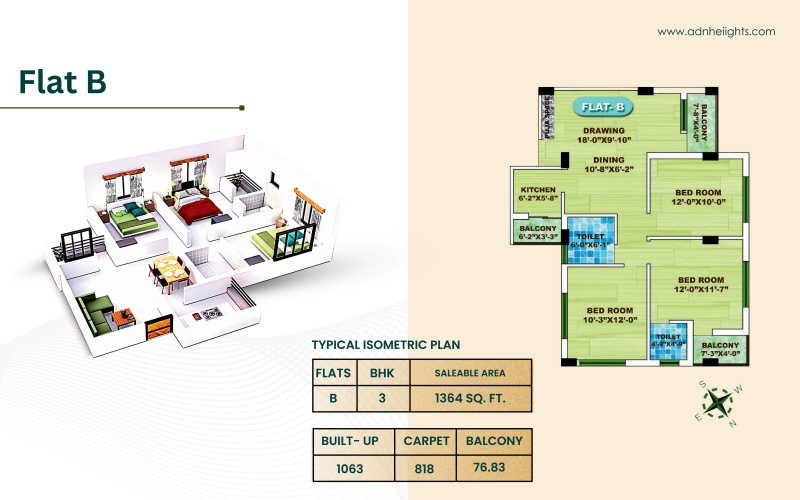 3 BHK Apartment 1525 Sq.ft. for Sale in Andal, Durgapur