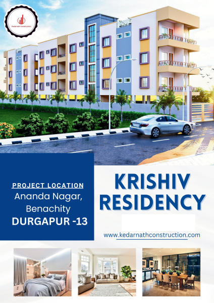 3 BHK Apartment 1351 Sq.ft. for Sale in Benachity, Durgapur
