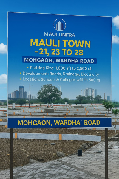  Residential Plot 1000 Sq.ft. for Sale in Wardha Road, Nagpur