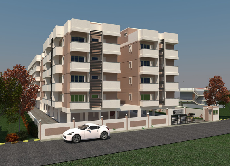 3 BHK Apartment 1355 Sq.ft. for Sale in Jakkur, Bangalore