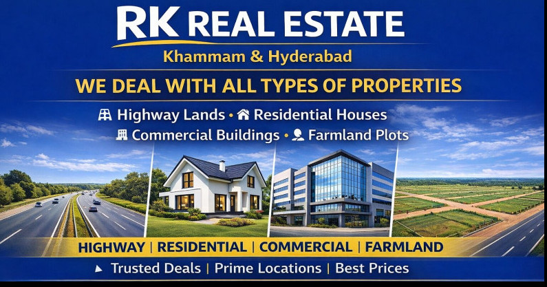  10 Guntha Commercial Land for Sale in Nehru Nagar, Khammam