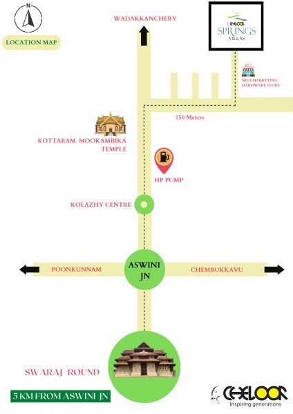 3 BHK House 1686 Sq.ft. for Sale in Kolazhy, Thrissur