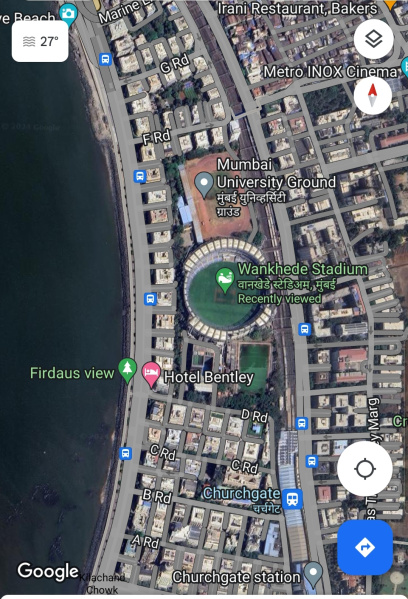  Residential Plot 1700 Sq. Meter for Sale in Marine Drive, Mumbai