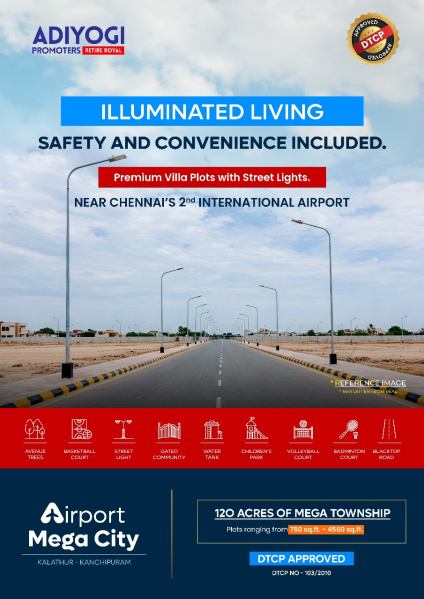  Residential Plot 1500 Sq.ft. for Sale in Kalathur, Kanchipuram